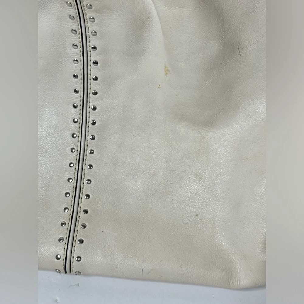 Michael Kors Astor Large Vanilla Leather Tote Bag